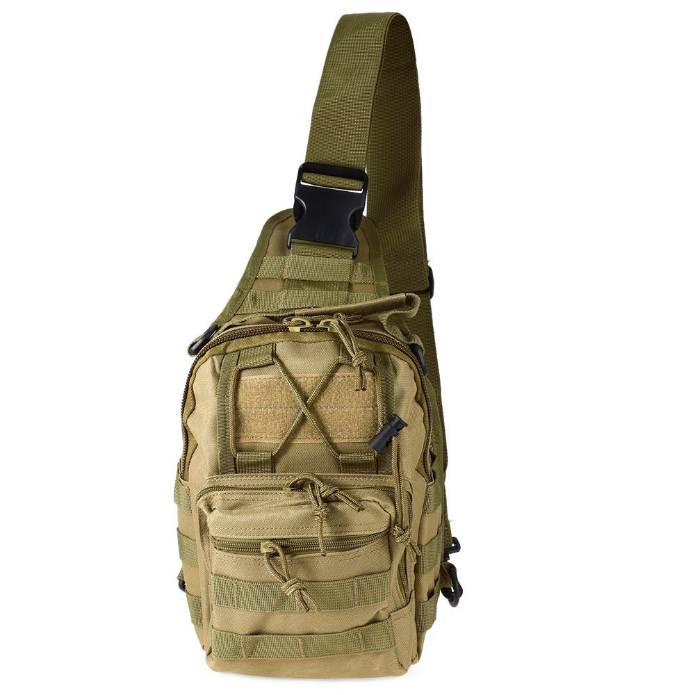 Tactical Chest Bag Backpack Outdoor Shoulder Military Travel Camping Hiking Bags 